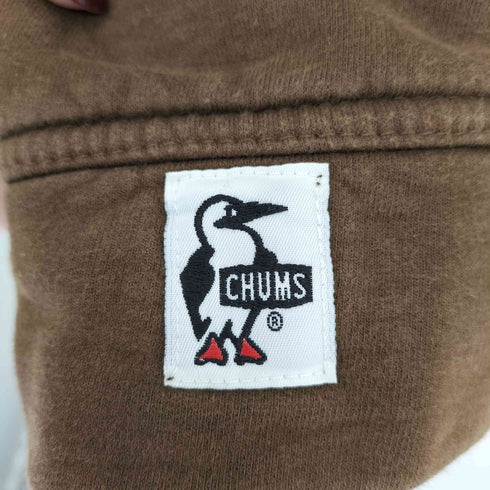 チャムス CHUMS USA製 フルスナップ ハリケーントップ スウェットジャケット メンズ L