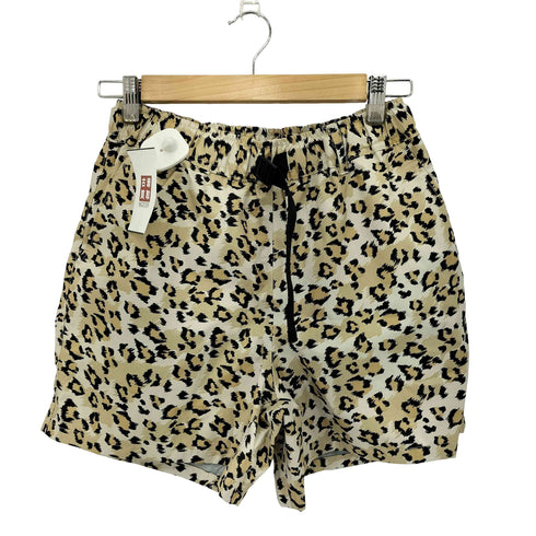 キウ KiU レオパード ウォータープルーフ ショートパンツ レディース M