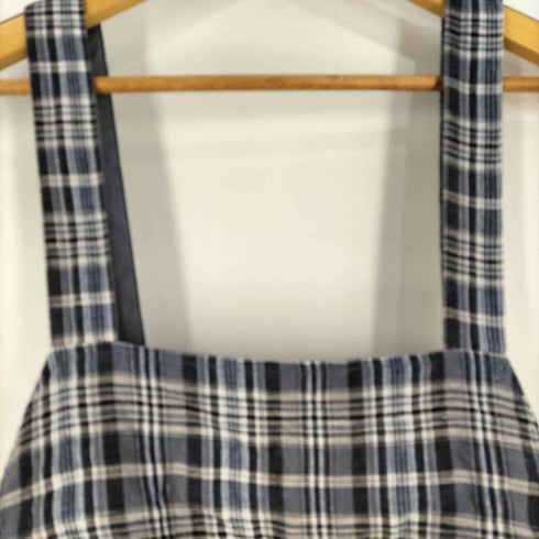 サマンサモスモス samansa Mos2 【Cross×Linen】ジャンスカ レディース FREE