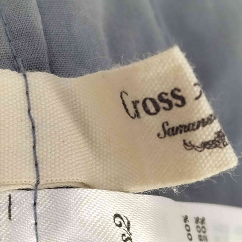 サマンサモスモス samansa Mos2 【Cross×Linen】ジャンスカ レディース FREE