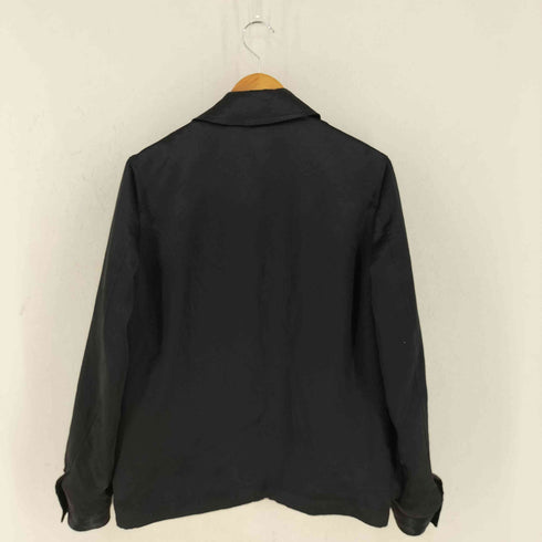 ブラックコムデギャルソン BLACK COMME des GARCONS アセテート リライムサテン ジャケット メンズ import:L