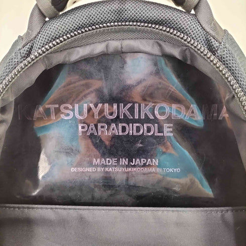 KATSUYUKIKODAMA PARADIDDLE センタージップ バックパック メンズ