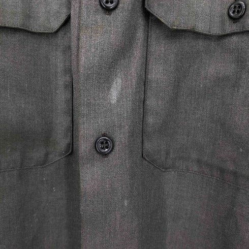 ビッグマックジェイシーペニー BIG MAC JCPenney 70s NO-IRON 襟芯 長袖 シャンブレーシャツ メンズ