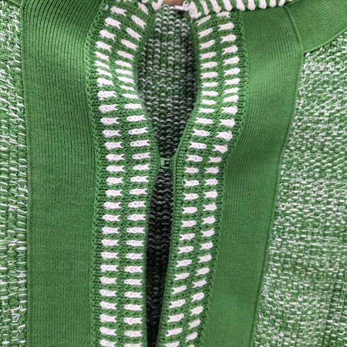 マッキントッシュフィロソフィー MACKINTOSH PHILOSOPHY コットン レーヨン 混紡 かぎ編み クロシェ ニット カーディガン レディース 38