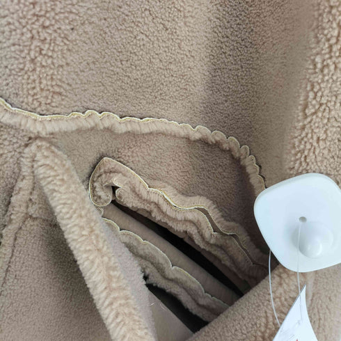 シールームリン Sea Room lynn ムートン ボア リバーシブル フーデッドベスト レディース