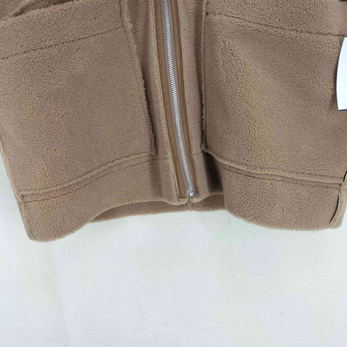 シールームリン Sea Room lynn ムートン ボア リバーシブル フーデッドベスト レディース