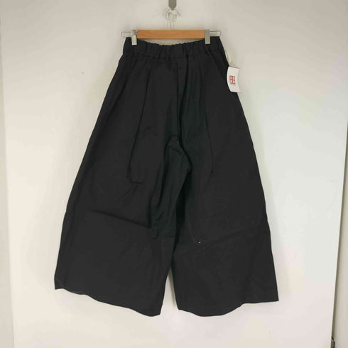 ミズイロインド mizuiro ind コットンツイル イージー ワイドパンツ レディース