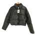ザラ ZARA フェイクレザー 中綿ダウンジャケット レディース import:L