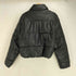 ザラ ZARA フェイクレザー 中綿ダウンジャケット レディース import:L
