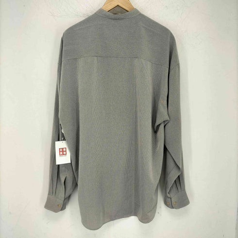 エリオット elliott 90s バンドカラーシャツ 鹿の子柄 メンズ import:XL