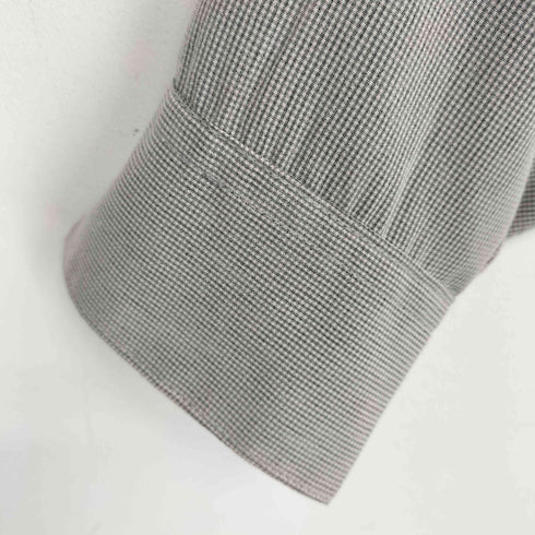 エリオット elliott 90s バンドカラーシャツ 鹿の子柄 メンズ import:XL