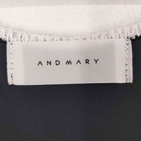 アンドマリー AND MARY Lily crochet mini dress レディース FREE