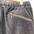 ポストオーバーオールズ POST OVERALLS 22AW Top poly/cotton velour blue grey ポリ コットン ベロア スウェット イージー パンツ メンズ JPN:XL