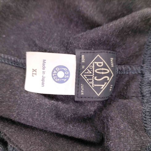 ポストオーバーオールズ POST OVERALLS 22AW Top poly/cotton velour blue grey ポリ コットン ベロア スウェット イージー パンツ メンズ JPN:XL