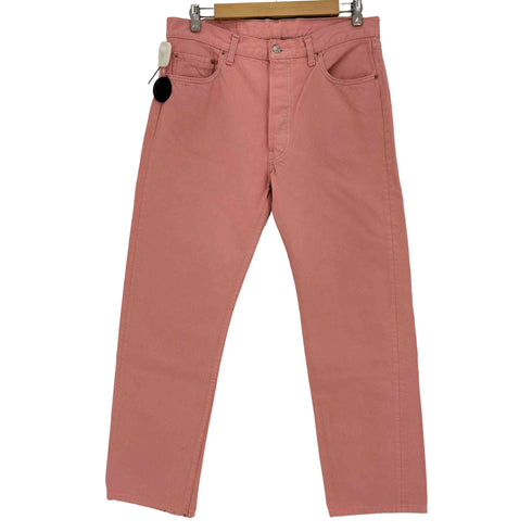 リーバイス Levis 90s USA製 ボタン裏524刻印 501 後染め カラー デニム メンズ W36 L36
