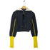 スリーワンフィリップリム 3.1 phillip lim Vネック セーラーカラー クロップド ロングスリーブ ニットセーター レディース import:S