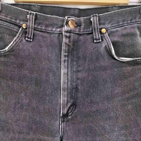 ラングラー Wrangler メキシコ製 ブラック デニム メンズ 33×30