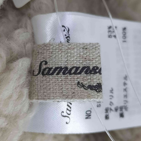 サマンサモスモス samansa Mos2 耳当て付ニットワッチ レディース FREE