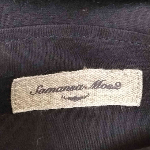 サマンサモスモス samansa Mos2 マカベアリス 刺繍がま口バッグ レディース