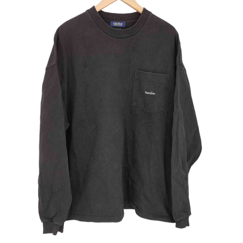 ノーティカ NAUTICA 100HEAVY ポケット付長袖Tシャツ メンズ JPN:L