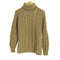 Guernsey Woollens イギリス製 ウール100 ケーブルタートルネックセーター メンズ import:S