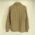 Guernsey Woollens イギリス製 ウール100 ケーブルタートルネックセーター メンズ import:S