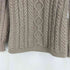 Guernsey Woollens イギリス製 ウール100 ケーブルタートルネックセーター メンズ import:S