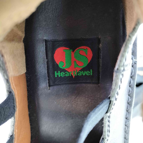JS Heartlavel レザー レースアップ ウェッジソールブーツ レディース JPN:23.5
