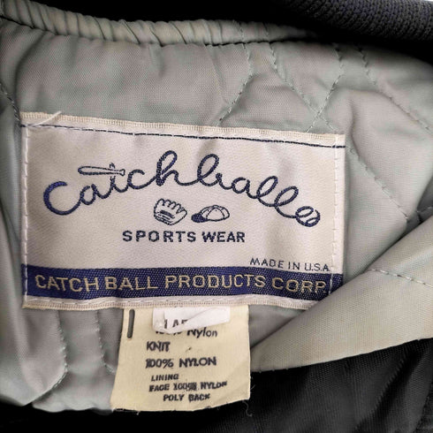 Catchball Products BULLDOGS サテン中綿スタジャン メンズ JPN:L