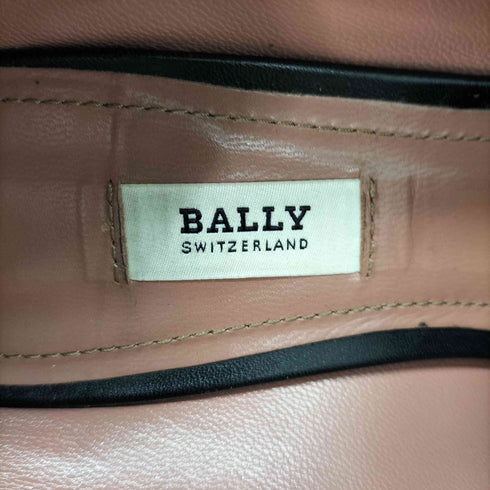 バリー BALLY 2WAY フラット ミュール ローファー レディース JPN:38