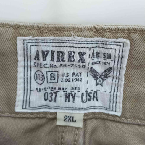 アヴィレックス AVIREX BU-AERO SHORTS メンズ 2XL