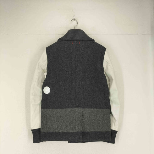 カシュカ CASH CA ドンキー襟 袖レザースタジャン メンズ JPN:M