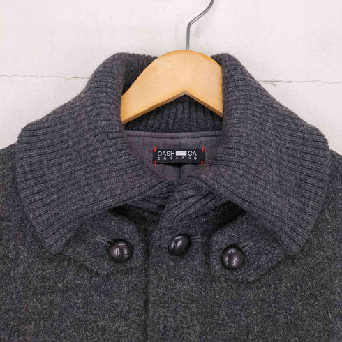 カシュカ CASH CA ドンキー襟 袖レザースタジャン メンズ JPN:M