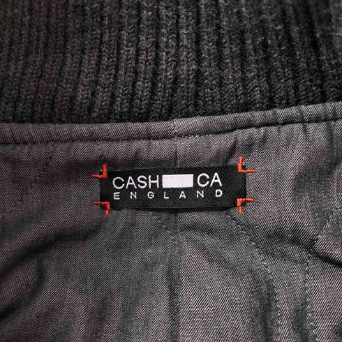カシュカ CASH CA ドンキー襟 袖レザースタジャン メンズ JPN:M