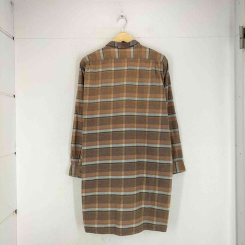 L.M.A 90-00s フレンチ チェックネルグランパシャツ メンズ JPN:4