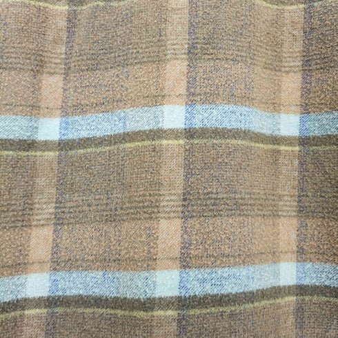 L.M.A 90-00s フレンチ チェックネルグランパシャツ メンズ JPN:4