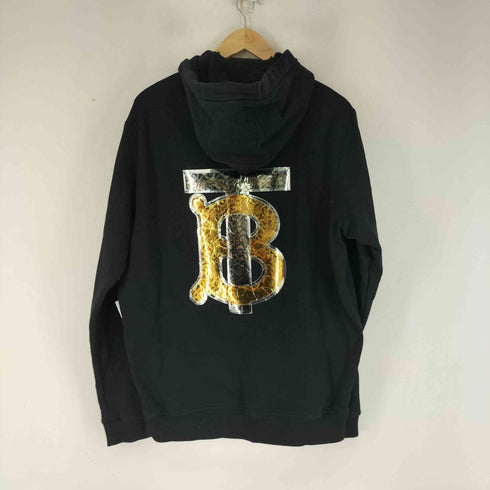 バーバリーロンドン BURBERRY LONDON モノグラムモチーフバックプリントプルオーバーパーカー メンズ import:M