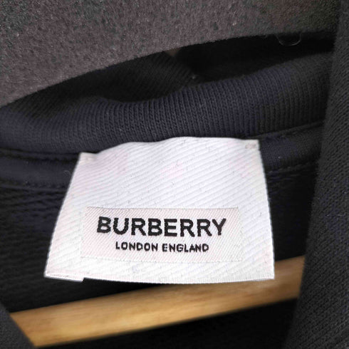 バーバリーロンドン BURBERRY LONDON モノグラムモチーフバックプリントプルオーバーパーカー メンズ import:M