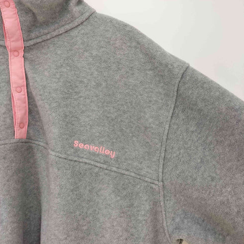 シー SEA Seavalley POPUPカラー リサイクルフリースプルオーバー レディース 2