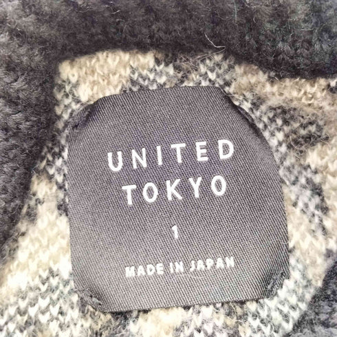 ユナイテッドトウキョウ UNITED TOKYO レオパードシャツカーディガン メンズ JPN:1