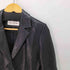 ジョーンズニューヨーク JONES NEW YORK Genuine Leather 本革 3B レザー テーラードジャケット レディース import:S
