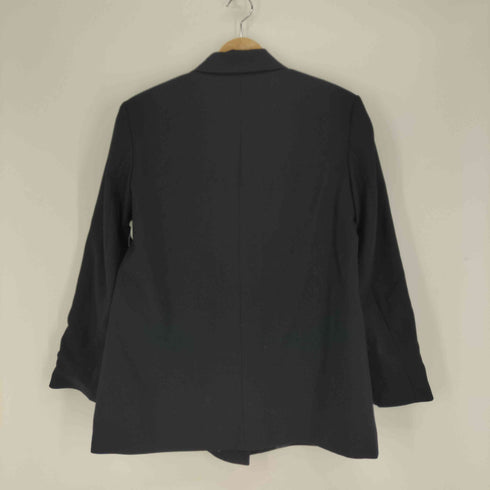 ザラ ZARA ピークドラペル ダブルブレスト テーラード ジャケット レディース JPN:M