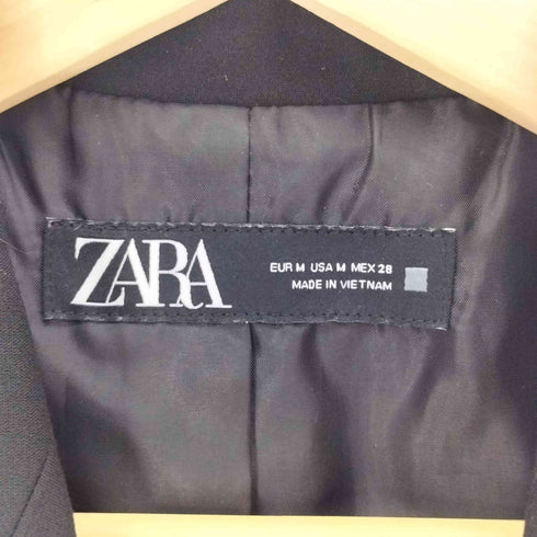 ザラ ZARA ピークドラペル ダブルブレスト テーラード ジャケット レディース JPN:M
