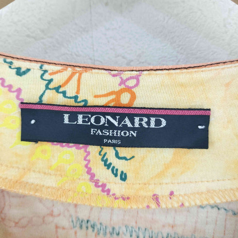 レオナール LEONARD 総柄カーディガン レディース JPN:M