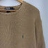 ポロバイラルフローレン Polo by RALPH LAUREN ポニー刺繍クルーネックコットンニットセーター メンズ import:M