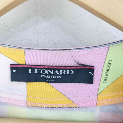 レオナール LEONARD 総柄カーディガン レディース JPN:M