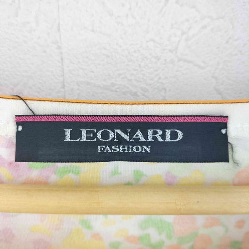 レオナール LEONARD 総柄長袖トップス レディース LL