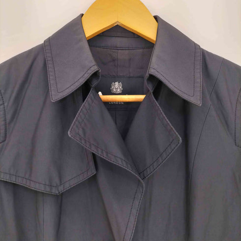 アクアスキュータム AQUASCUTUM シングルトレンチコート レディース 9S