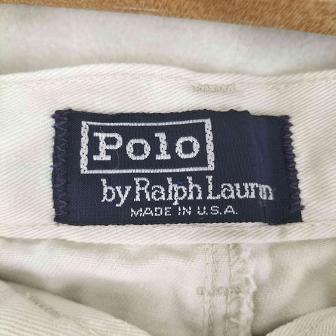 ポロバイラルフローレン Polo by RALPH LAUREN 90S USA製 2タック チノスラックス メンズ