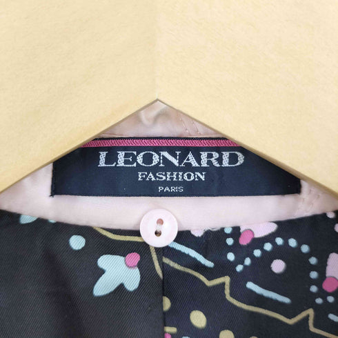 レオナール LEONARD 裏地総柄キルティングコート レディース 13AR